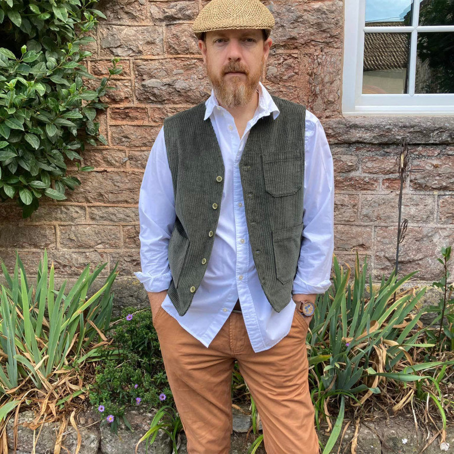 Wardrobe by Me - Men's Pike's Vest Pattern