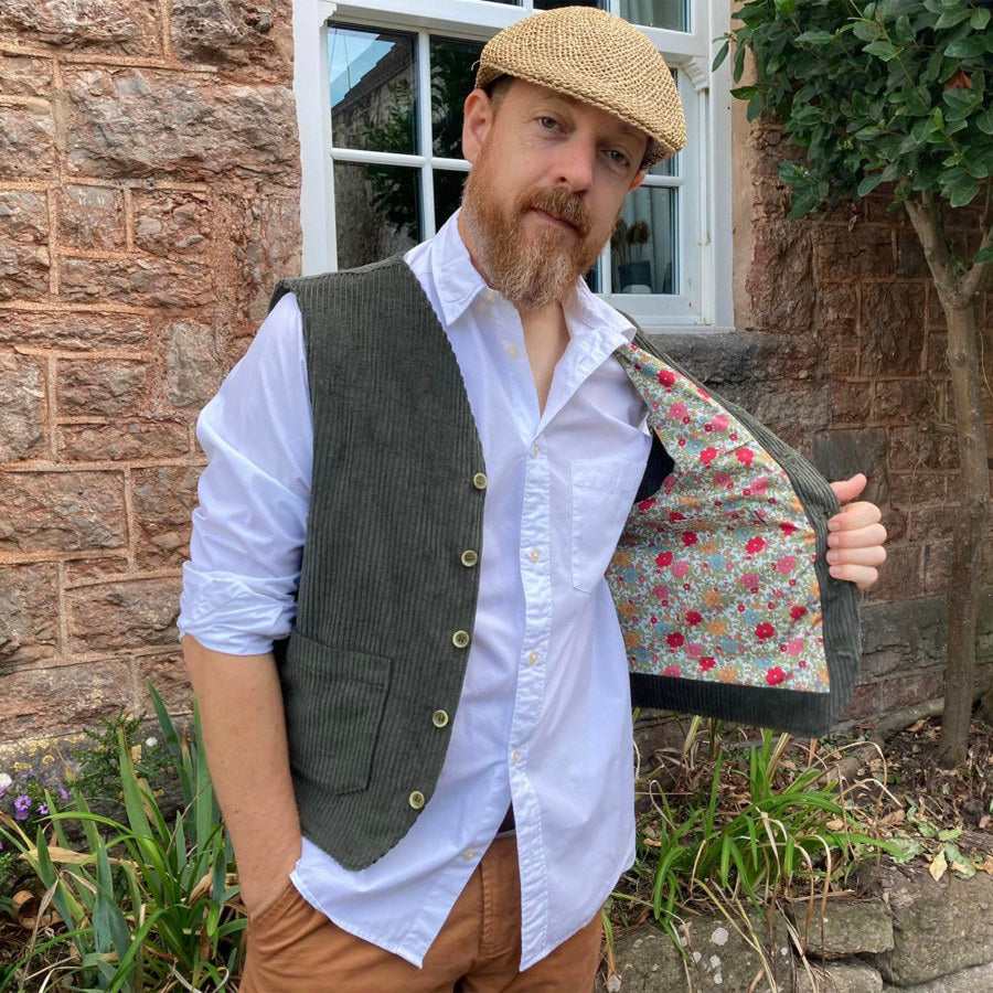 Wardrobe by Me - Men's Pike's Vest Pattern