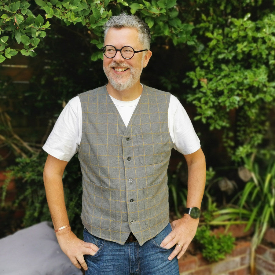 Wardrobe by Me - Men’s Pike's Vest Pattern