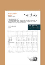 Wardrobe By Me - Mirri Dress Sewing Pattern