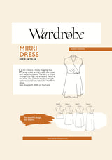 Wardrobe By Me - Mirri Dress Sewing Pattern