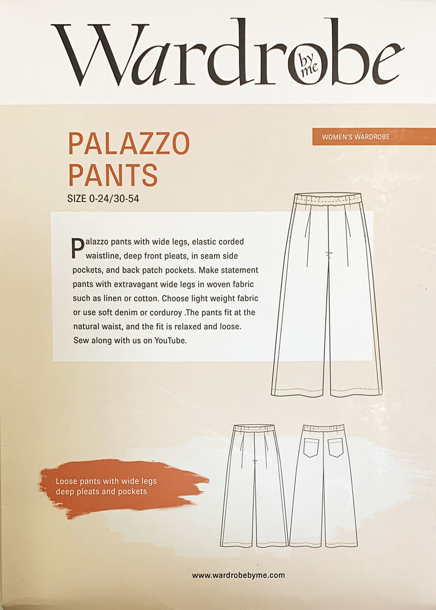 Wardrobe By Me - Palazzo Pants Pattern