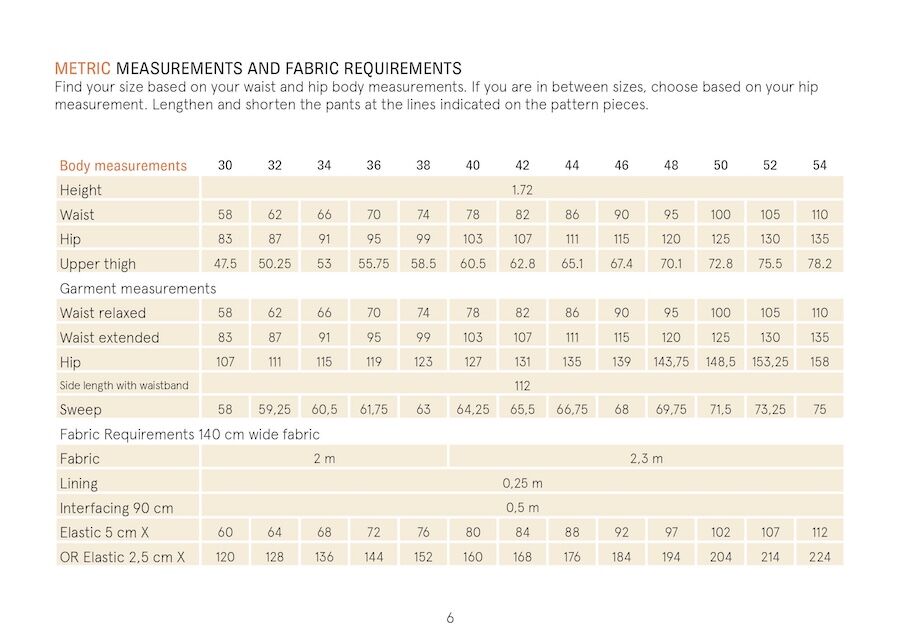Wardrobe By Me - Palazzo Pants Pattern