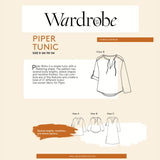 Wardrobe By Me - Piper Tunic Pattern