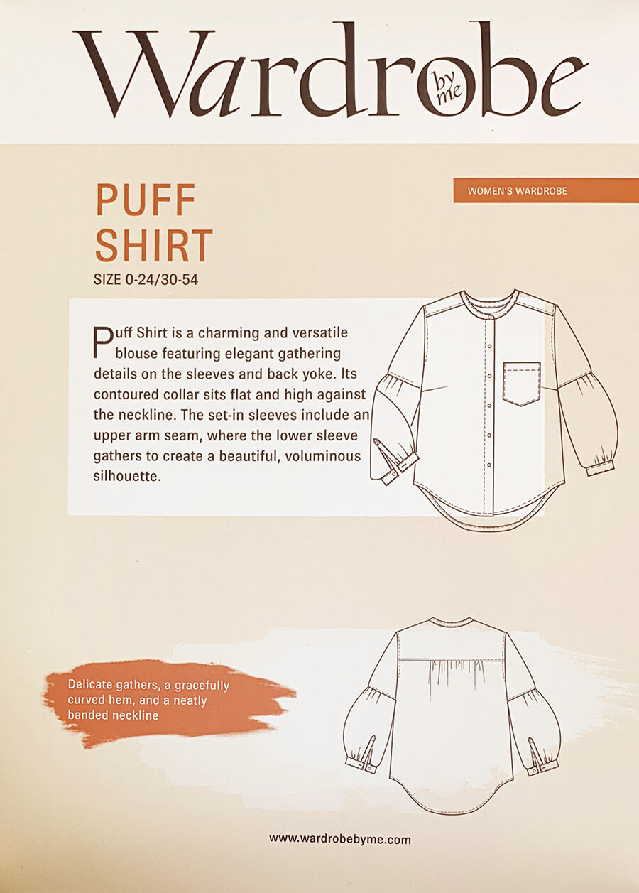 Wardrobe By Me - Puff Shirt Sewing Pattern