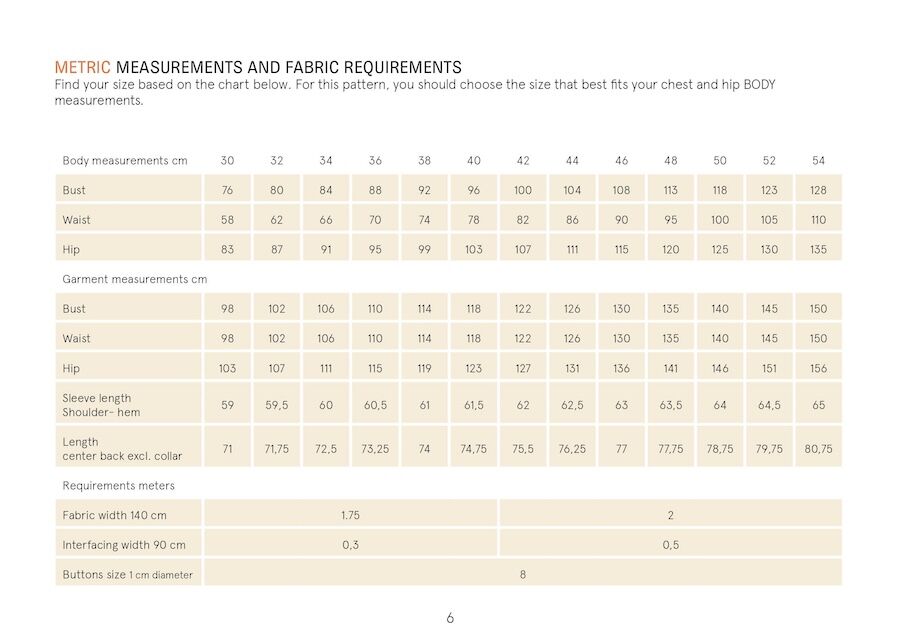 Wardrobe By Me - Puff Shirt Sewing Pattern