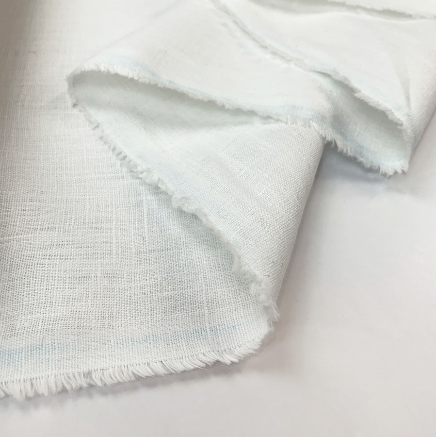 Remnant - Washed Linen - Soft White (1.25m)