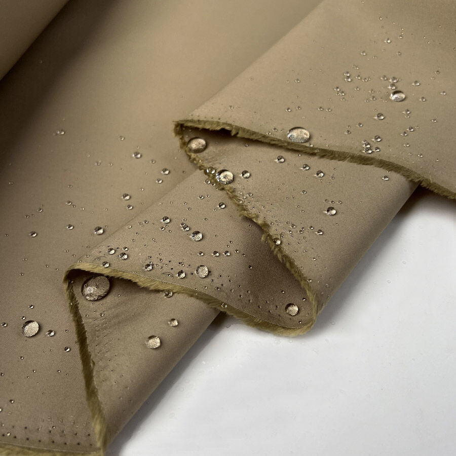 Water Resistant Cotton - Aviator - Beige