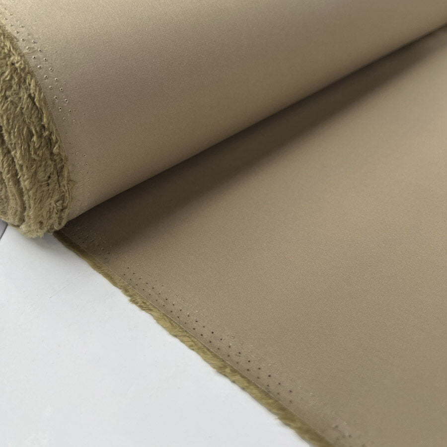 Water Resistant Cotton Aviator Beige British Coating Fabric Roll