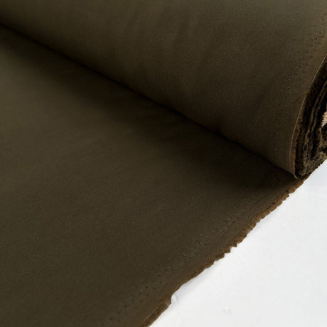 Water Resistant Cotton Aviator Olive British Coating Fabric Roll