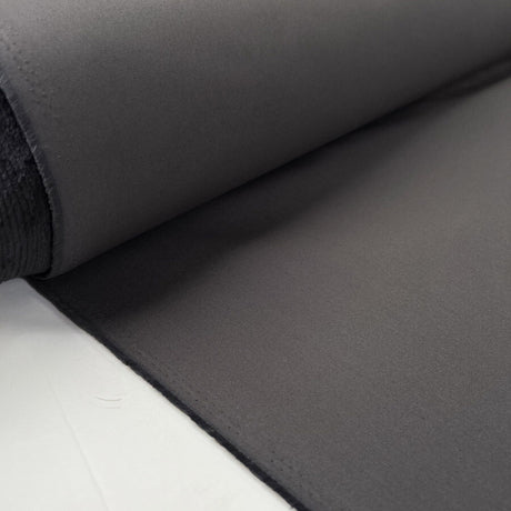Water Resistant Cotton Cambric 6oz Grey British Coating Fabric Roll