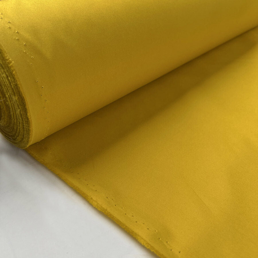 Remnant - Water Resistant Cotton Cambric 6oz - Yellow (1.75m)