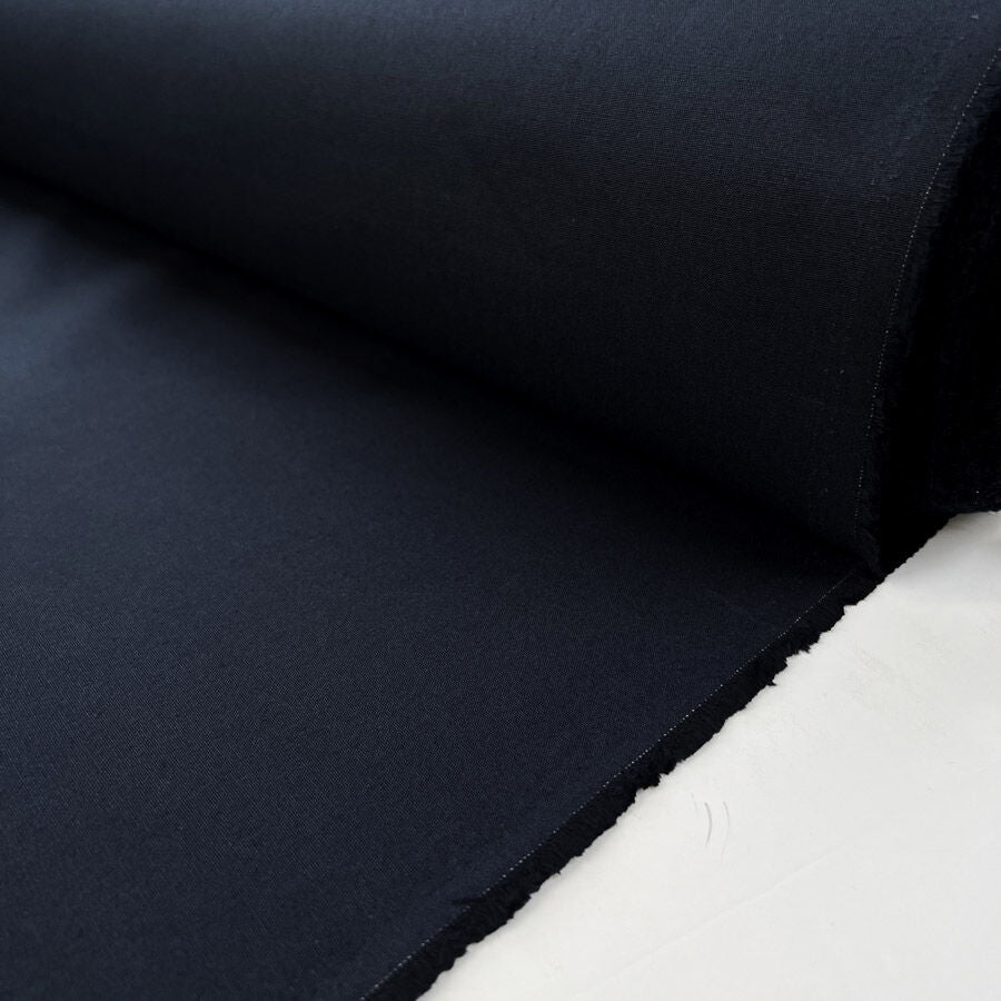 Water Resistant Cotton Cambric 8oz - Navy