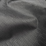 Water Resistant Linen Slub - Black