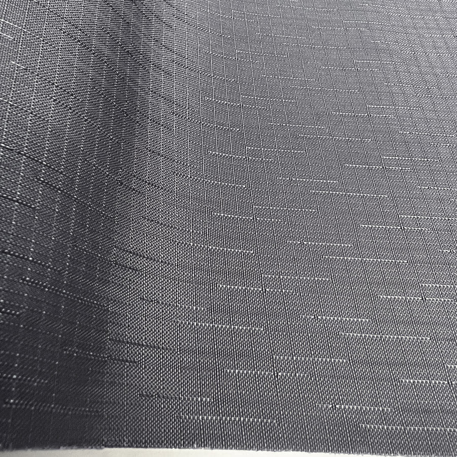 Water Resistant Linen Slub - Silver