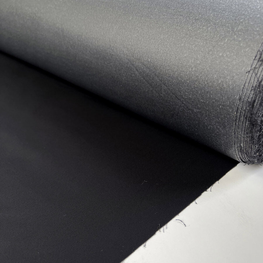 Waxed Cotton - Rainford 4oz Twill - Dark Grey