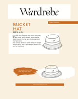 Wardrobe By Me - Safari & Bucket Hat Pattern