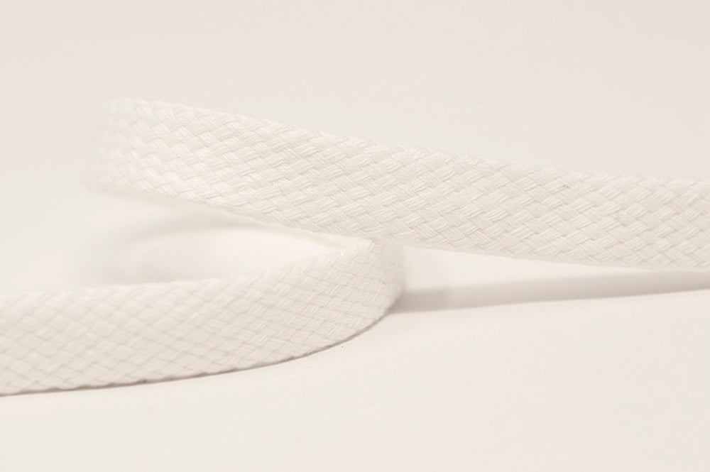 Tubular Drawstring Tape - All Colours (14mm)