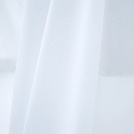 White 100% Combed Cotton Lawn Dressmaking Fabric