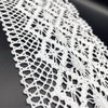 Crochet Lace - Wide Diamond - White