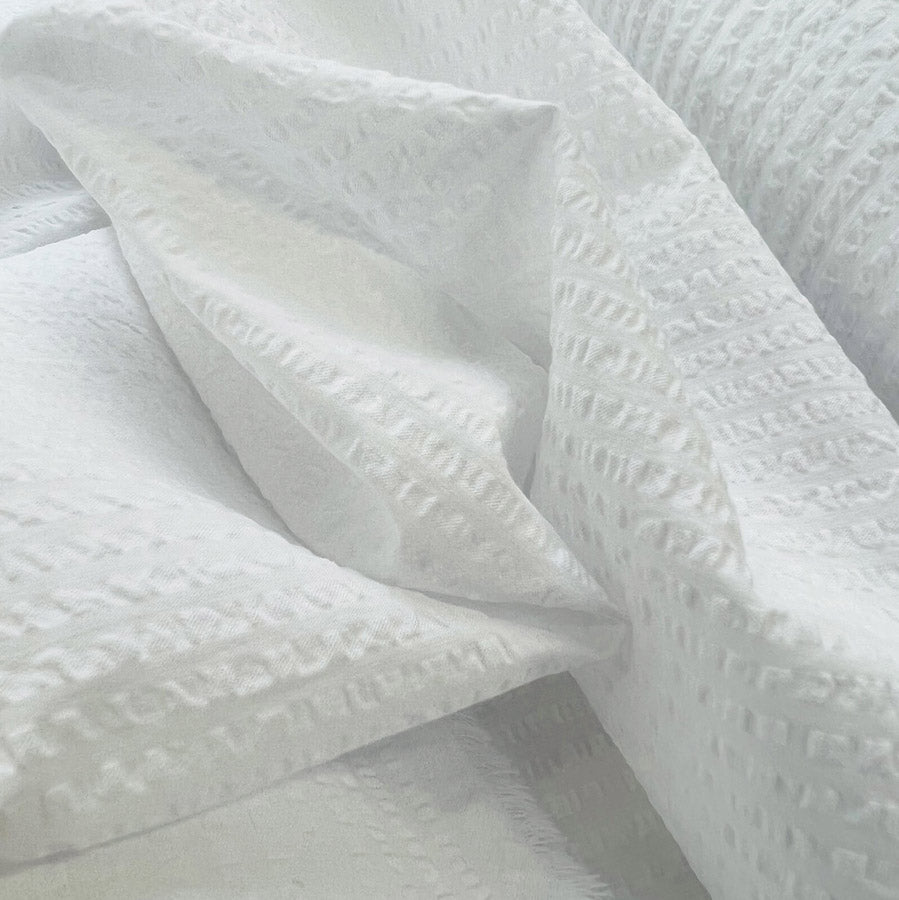 Proper Seersucker - White