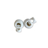 Coat Toggles - White