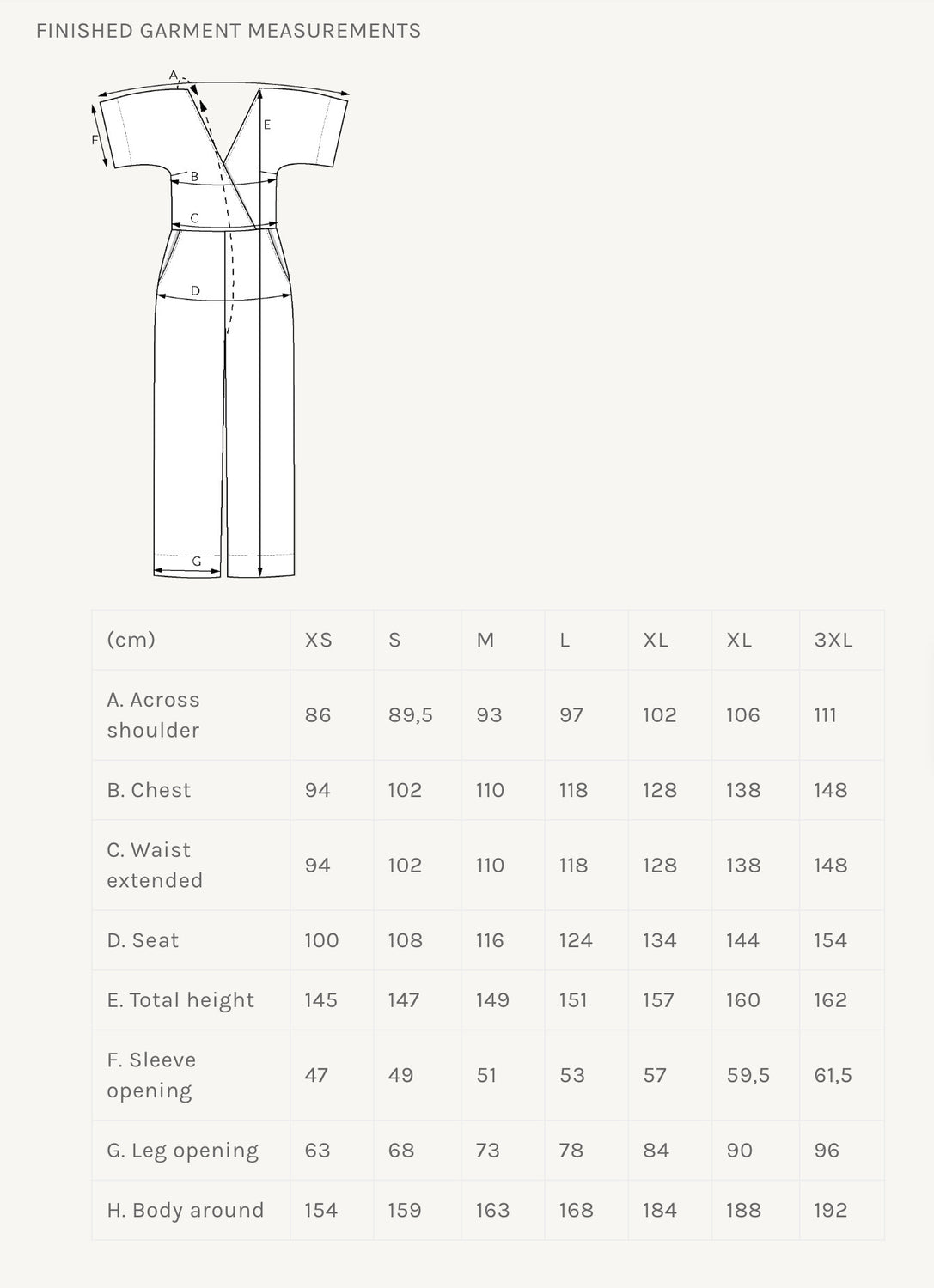 Wide Leg Jumpsuit Pattern The Assembly Line Finished