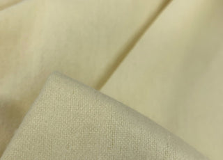 Winceyette Plain Lemon Cotton Flannel Fabric Close Up