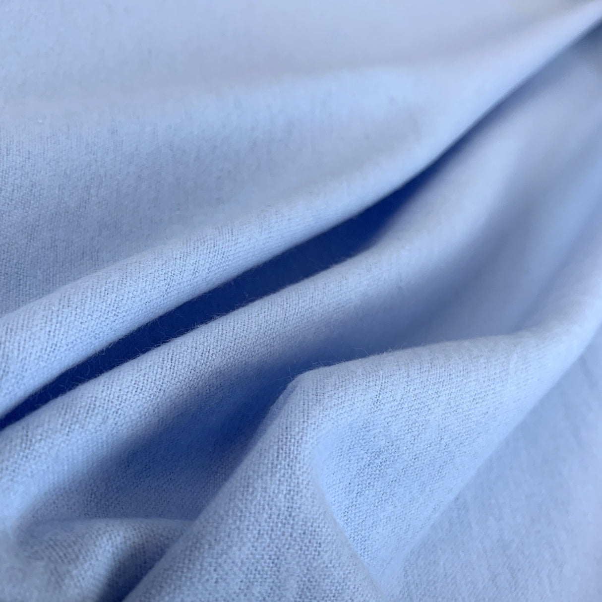 Winceyette Plain - Pale Blue