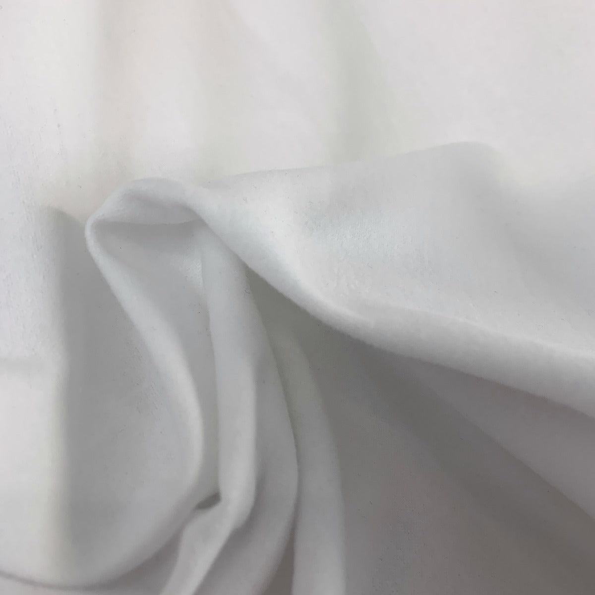 Winceyette Plain - White