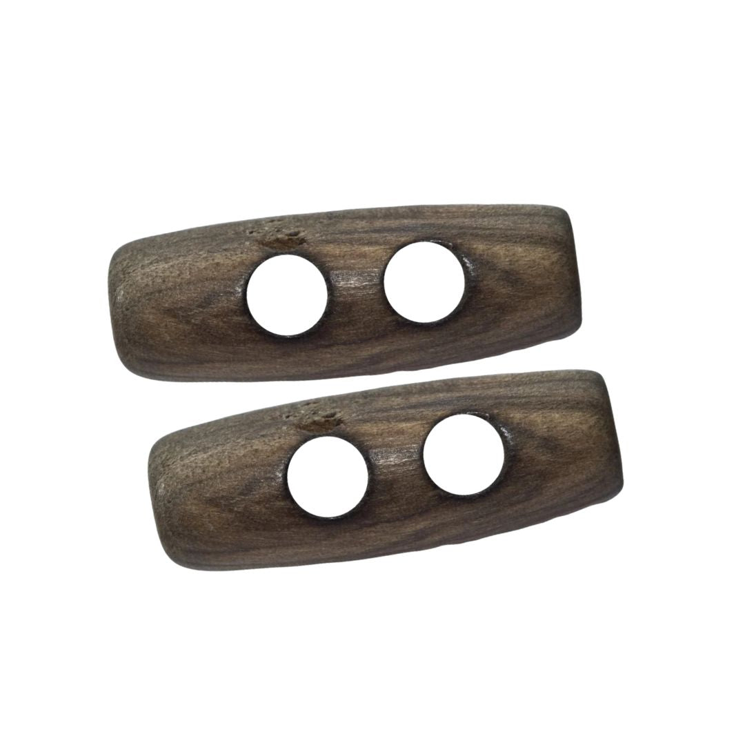 Wooden 2 Hole Toggles 25Mm