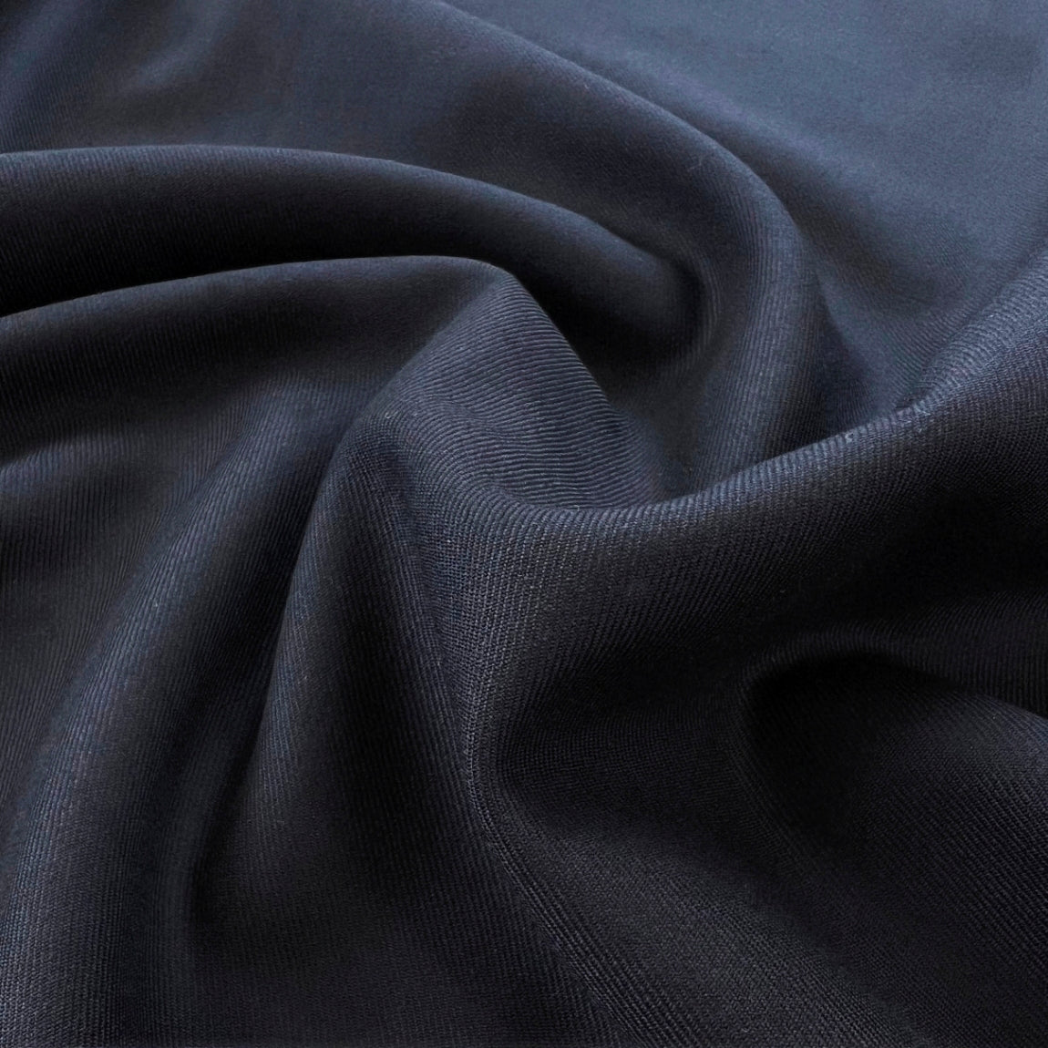 British Worsted Wool - Navy