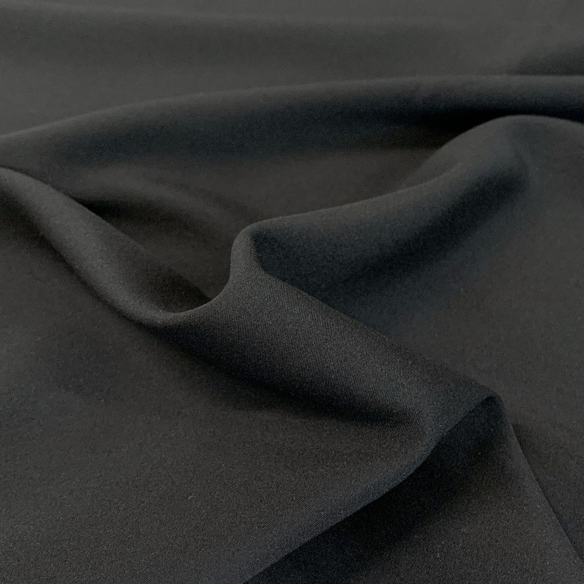 Woven Stretch Lining - Black