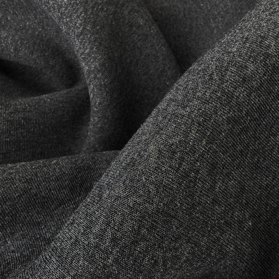 Fokken Op de kop van uitsterven Wool Jersey Dark Slate Grey Fabric - And Now For Something