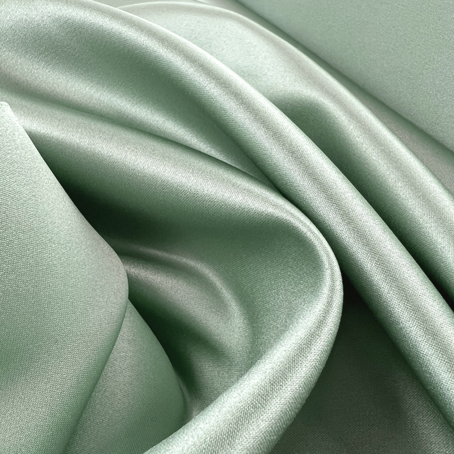 Classique Matte Dress Fabric Beaufort Duchess Satin Sage