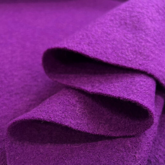 Pure Luxury - Boiled Wool - Fuchsia