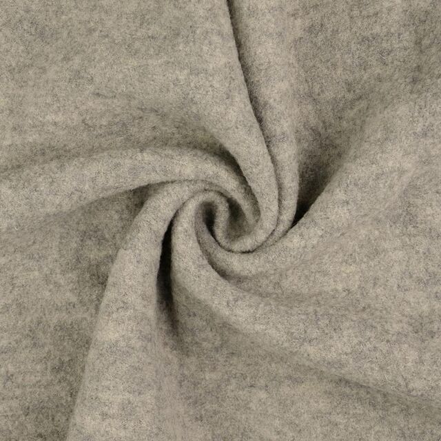 Pure Luxury - Boiled Wool - Grey