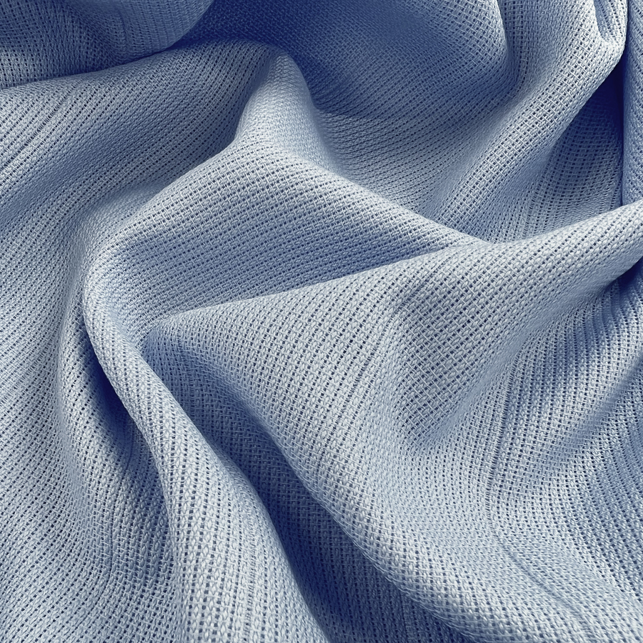 Blue mesh fabric discount