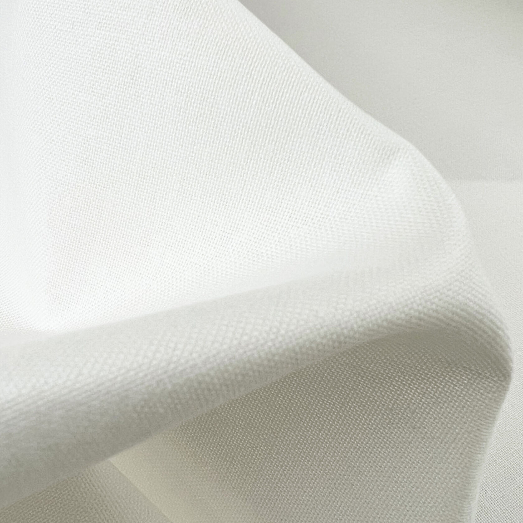 Superfine Fusible 100% Cotton Voile Iron On Interfacing - White