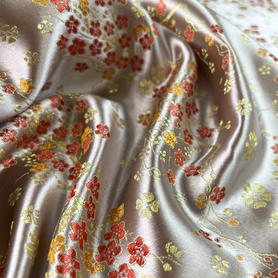 Chinese 2025 satin dress
