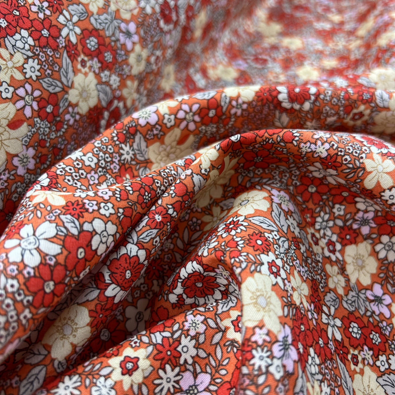 Vintage store print fabric