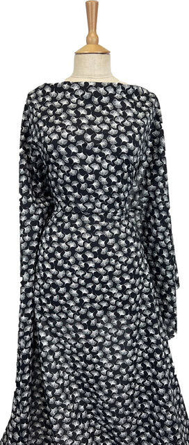 Pima Cotton Lawn - Midnight Fall - Navy