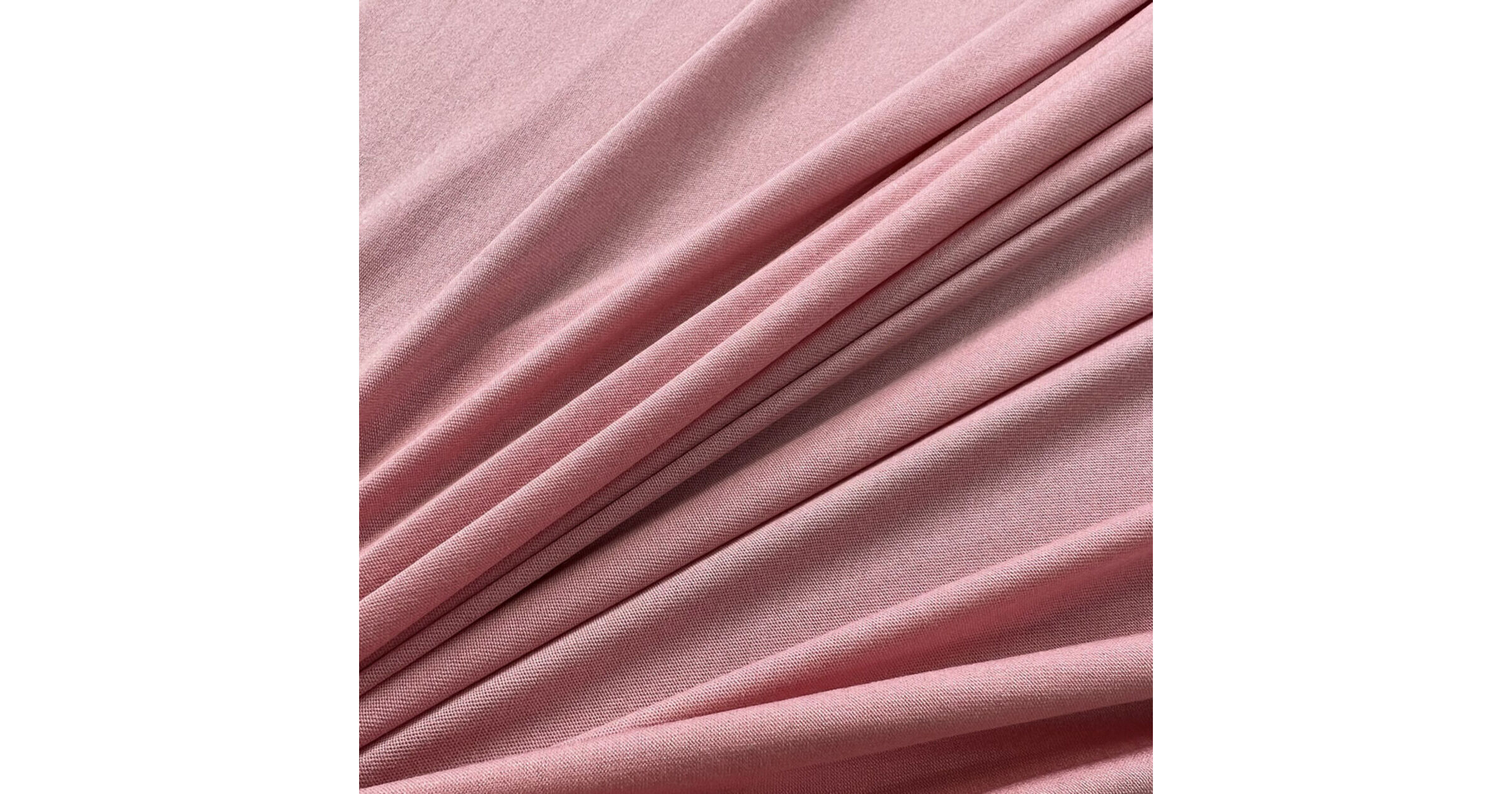 Plain Knitted Pink Dress Fabric Viscose Jersey Candyfloss
