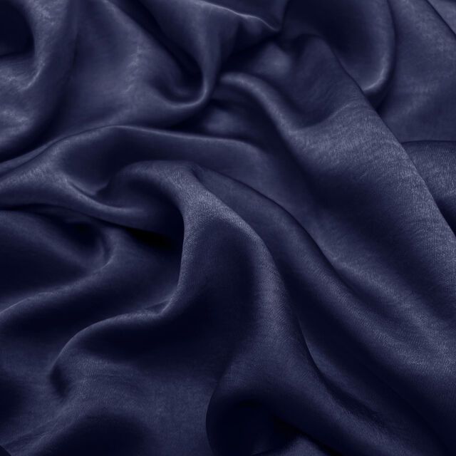Bella Satin Stretch - Navy