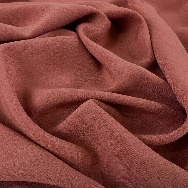 Linen Look - Dusky Coral