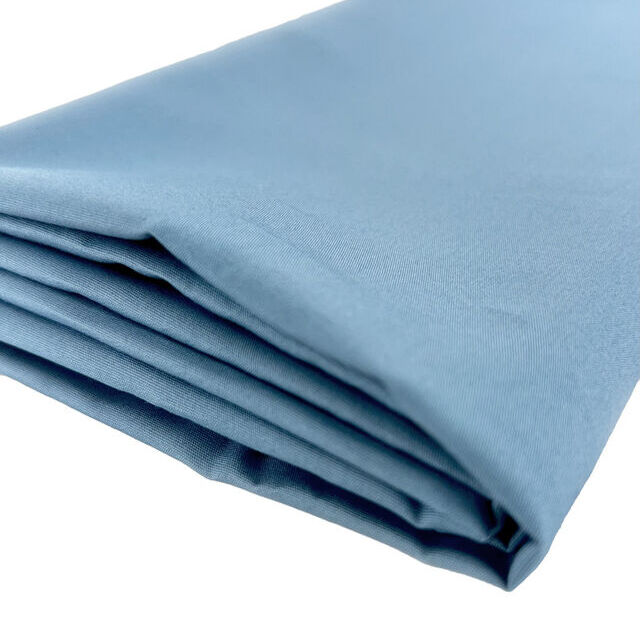 Remnant - Boston - Plain Cotton Poplin - Sky (1m)