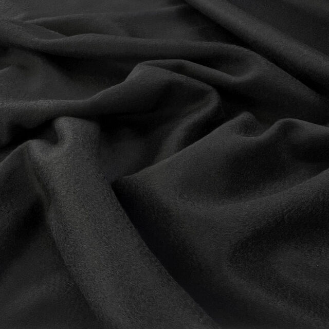 100% Italian Cashmere Jacketing - Black