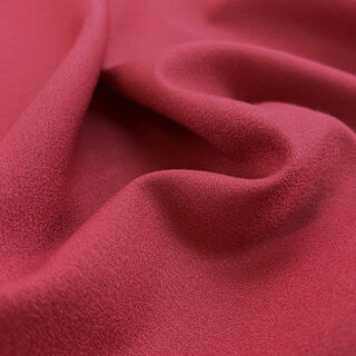 Remnant (1.5m) Made in Lancashire Dress Fabric | Pure Wool Crepe - Red