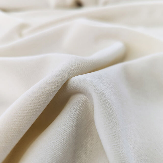 Remnant - Rae - Velvet - Ivory - (1.1m)