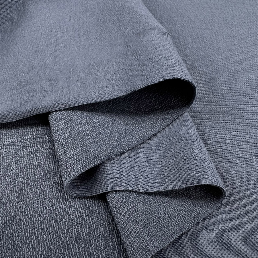 French terry denim hotsell fabric